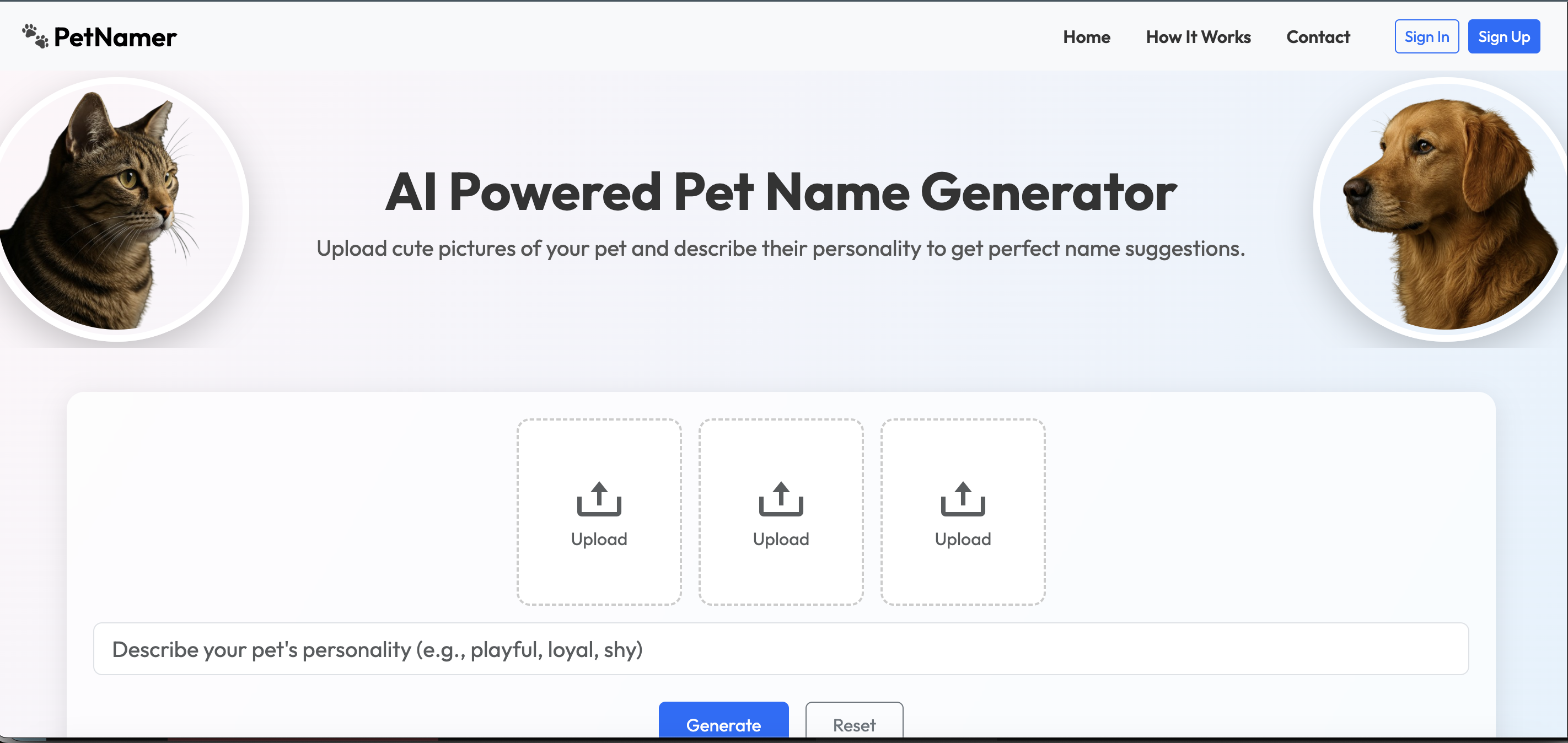 Pet Name Generator